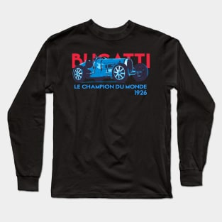 retro racing champion Long Sleeve T-Shirt